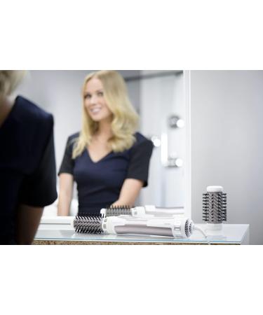 Rowenta CF Rotating Hot Air Brush Active Cinnamon Pink/White/Aluminium - Buy Online on GoSupps.com