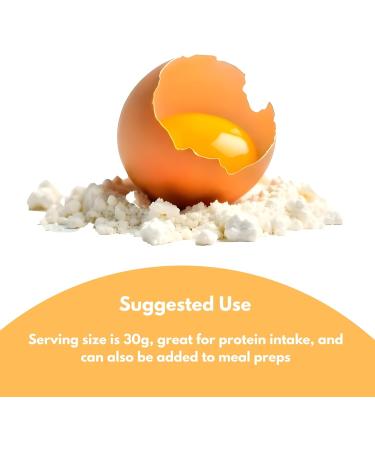 BUY THE CRAVE Egg Protein Powder Egg White Powder Soybean Powder Lactose Free Protein Powder - Unflavored & Dairy Free (32 OZ) - Buy Online on GoSupps.com