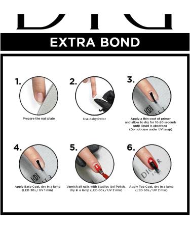 Didier Lab Premium Extra Bond with Vitamins - Acid Free Nail Prep for Strong Gel Polish Adhesion - 15ml - Buy Online on GoSupps.com