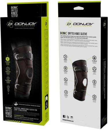 Buy DonJoy Performance Bionic Drytex Hinged Knee Sleeve - Large | Enhance Stability & Comfort | International Shipping Available - Buy Online on GoSupps.com