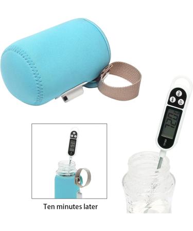 Jiakalamo Portable Baby Bottle Insulation Cover USB Travel Heater - Blue - Buy Online on GoSupps.com