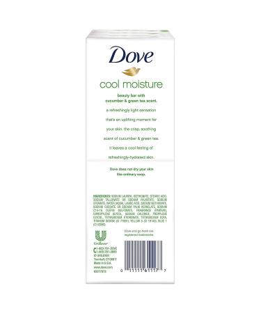 Dove Go Fresh Beauty Bar - Cool Moisture - 4 oz - 6 ct - 2 pk | Buy Online | International Shipping Available - Buy Online on GoSupps.com
