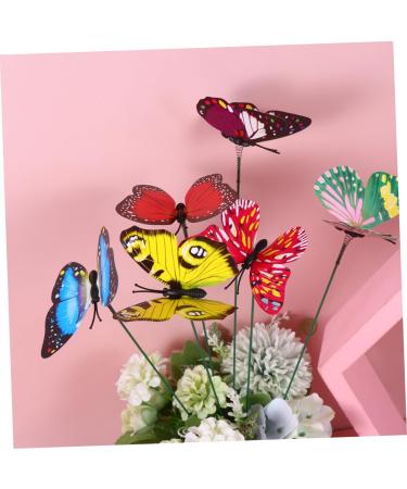 ABOOFAN 24pcs Mason Jars Green Plant Ornaments - Simulation Sticks for Garden Bonsai & Flower Pot Decor | International Shipping - Buy Online on GoSupps.com