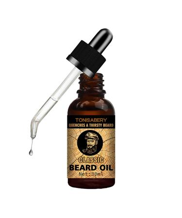 Appoo beard growth - men's beard oil beard soft maker - beard growth oil Bart flushing natural beard care balm for faster and thicker beard growth 30 l
