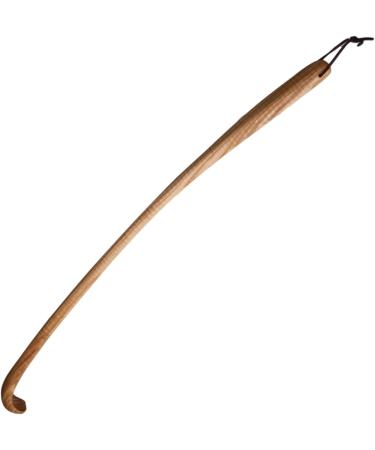 Lea Ash Wood Back Scratcher - 50 cm Curved Design | Best International Shipping - Buy Online on GoSupps.com