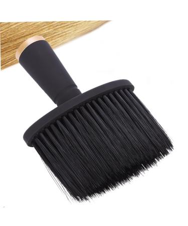 Minkissy Salon Neck Cleaning Tool & Facial Brush | Eber Salon Razor Brush | Premium Neckbrush & Mineral Powder Brush - 14x10x10cm Black - Buy Online on GoSupps.com