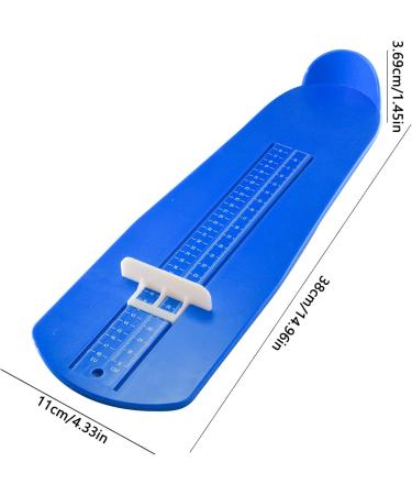 Foot Measuring Device for Accurate Shoe Sizes EU 16-48 | Children & Adults Shoe Size Guide - Buy Online on GoSupps.com