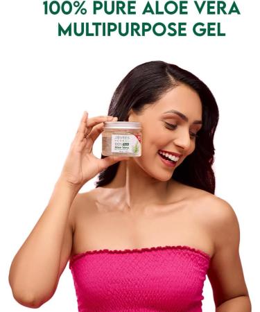 Jovees Herbal 100% Pure Aloe Vera Multipurpose Gel | Size: 200gm x Pack of 1 | For Face Skin & Hair | For Both Men & Women | Use for Daily | Paraben Free | Very Lightweight | Non-Greasy - Buy Online on GoSupps.com