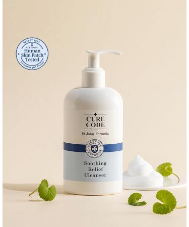 Soothing Relief Cleanser 250ml - Gentle Foaming for All Skin Types | Ceramide & St. John Formula - Soothe Sensitive Dry Skin - Buy Online on GoSupps.com