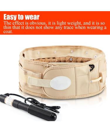 RKXKJ Inflatable Decompression Belt - Spinal Back Support with 28 H-Shaped Air Columns & Bionic Cartilage System for Pain Relief | International Shipping Available - Buy Online on GoSupps.com