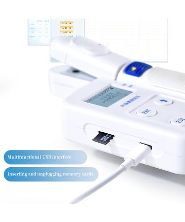 Chlorophyll Meter Machine Portable Chlorophyll Content Meter with 16GB Data Storage 0.0-99.99SPAD High Precision and 0.8s Fast Measurement Measuring Area: 2mm*3mm for Agriculture Forestry - Buy Online on GoSupps.com