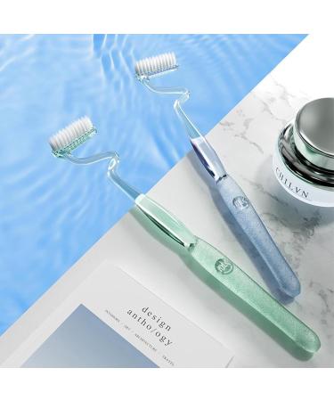 Buy S-Brush Toothbrush - Tianher Soft Bristles Manual Toothbrush for Adults Complete Teeth Cleaning | International Shipping Available - Buy Online on GoSupps.com