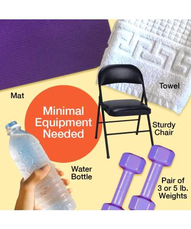 The 28 Day Size Down Challenge Low Impact Workout DVD for Women and Men  A Full Body Fitness Program for Seniors - Buy Online on GoSupps.com