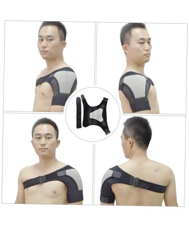 Mobestech Shoulder Pads - Breathable Adjustable Shoulder Strap & Brace for Injuries Posture Support Fitness & Recovery - Buy Online on GoSupps.com