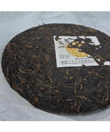 Pu-erh tea 2011 SIX FAMOUS TEA MOUNTAIN Colorful yellow 357 Raw - Buy Online on GoSupps.com