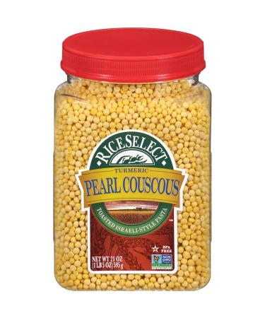 RICE SELECT Pearl Couscous With Turmeric, 21 OZ