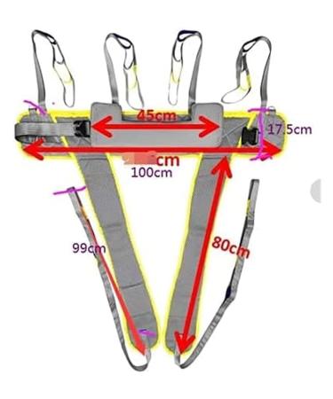Liulijun Full Body Lift Sling - Walking Aid Belt for Thighs Hips & Back Support | International Shipping - Buy Online on GoSupps.com
