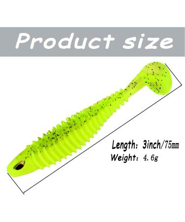 Soft Plastic Fishing Lures 3 - High-Quality Durable and Ideal for International Anglers | Free Shipping Worldwide - Buy Online on GoSupps.com
