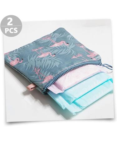 Buy Gleavi 4-Piece Storage Bag Set for Women - Premium Canvas Bandage & Tampon Pockets for First Period Travel - Buy Online on GoSupps.com