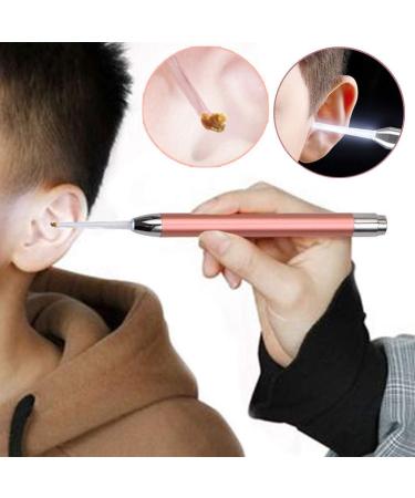 Spoon Earpick Cleaner with LED Light | Earwax Removal Tool for Beauty and Make up | Cleaning Pads Included - Buy Online on GoSupps.com