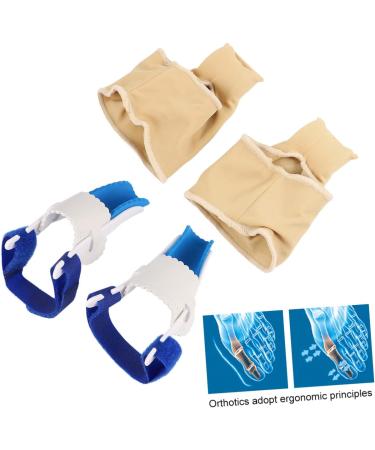 Healeved 6-Piece Toe Nail & Bunion Protector Set - Pedicure Stand, Thumb Splint, Toe Dividers - Assorted Colors - 13X6cm - Buy Online on GoSupps.com