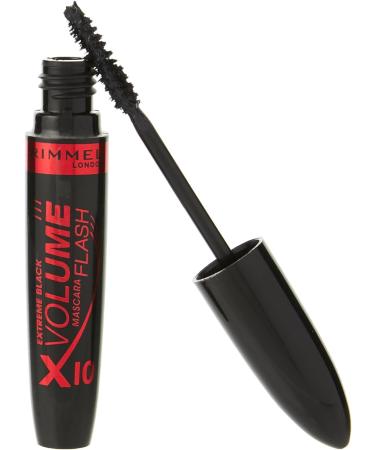 Rimmel Volume Flash X10 Volumising Mascara 8ml - Extreme Black | Buy Online - Buy Online on GoSupps.com