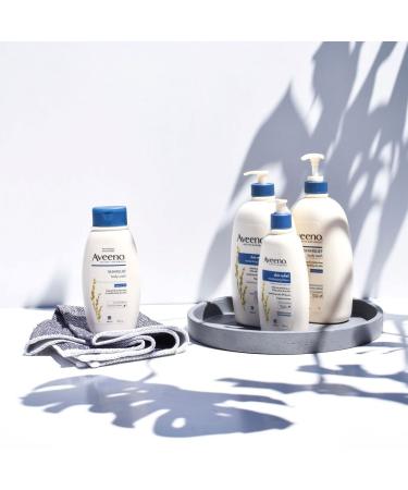 Aveeno Skin Relief Fragrance-Free Body Wash - 12 oz | Soothing & Hydrating - Buy Online on GoSupps.com