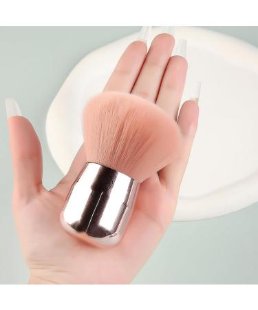 Nail Duster Brush - Rose Gold Soft Hair Tool for Acrylic Nails & Makeup | Glitter Powder Remover & Manicure Accessories - Buy Online on GoSupps.com