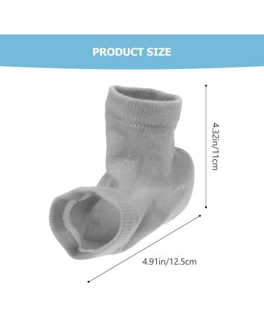 1set Heightening Socks Increase Insole Insoles for Heels Half Heel Height Increase Socks Sole Lifts Heel Moisturizing Sock Polyester Cotton Detachable Men and Women - Buy Online on GoSupps.com