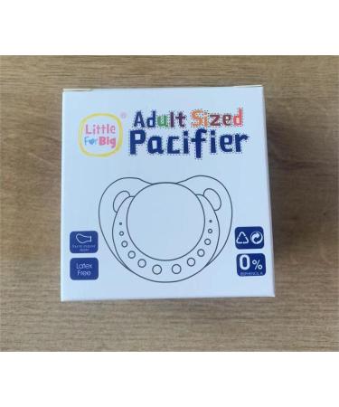 Buy LittleForBig Adult Size Pacifier 3 Pack - Black Green Purple | International Shipping Available - Buy Online on GoSupps.com