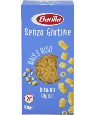 14x Barilla Ditalini rigati 400g senza glutin glutenfree pasta noodles - Buy Online on GoSupps.com