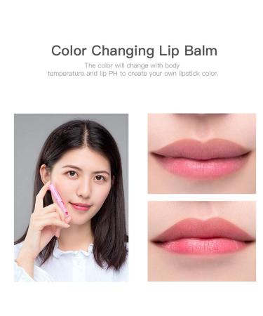 Buy Strawberry Color Changing Lip Balm | Waterproof Moisturizing Lip Gloss - Magic Temperature Reaction - Buy Online on GoSupps.com