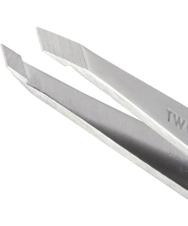 Tweezerman Slant Tweezer - Classic Stainless Steel | Precision Eyebrow Tweezers - Buy Online on GoSupps.com