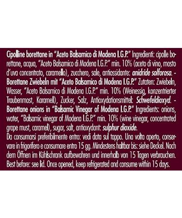 Buy 3x Zuccato Antipasti Cipolline Borettane Onions in Balsamic Vinegar of Modena - 350g | International Shipping Available - Buy Online on GoSupps.com