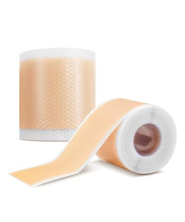 WUHEMA Silicone Scar Tape - Professional Medical Grade Treatment for C-Section Surgical Scars, Burn, Keloid, Acne - Non-irritating & Painless Removal - Buy Online on GoSupps.com