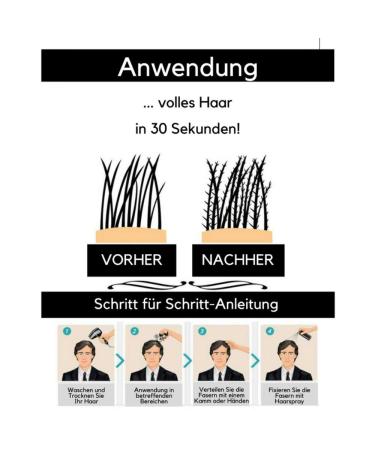 Well4u Micro Hair Fibers - 50g Medium Brown Hair Powder for Thicker Hair | Bulk Hair Sealing & Scattering Solution - Buy Online on GoSupps.com