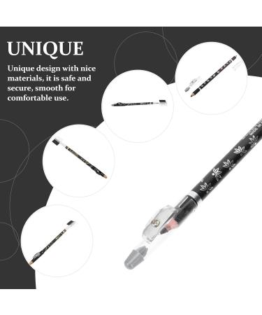 Lot de 4 Crayons Sourcils Noirs et Marron 2-en-1 avec Taille-crayon Int gr pour Maquillage Naturel des Sourcils Outils Cosm tiques Portables pour Femmes Usage Quotidien - Buy Online on GoSupps.com