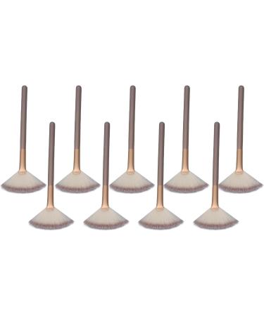 Soft Facial Applicator Brushes Champagne Facial Fan Mask Brushes for Everyday Use - Buy Online on GoSupps.com