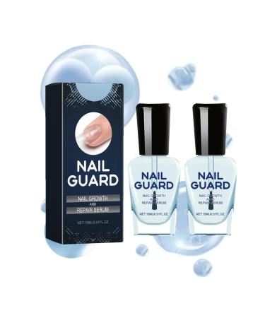 Nail Guard Nail Strengthener for Damaged Nails Nail Repair Essential Oil for Nail Growth Gentle Nail Repair Serum (2pc)