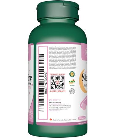 VORST Natural Sleep Aid for Women 3 x 60 Capsules | Powder Pills | 3 Bottles 180 count (Pack of 1) - Buy Online on GoSupps.com