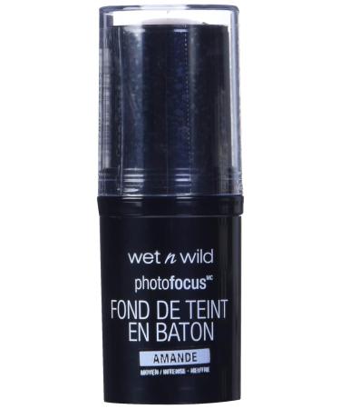 Wet n Wild Photo Focus Matte Foundation Stick Makeup Almond - Vegan & Cruelty-Free - Buy Online on GoSupps.com