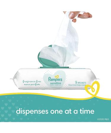 Pampers Sensitive Wipes - 112 ct (2 Pack) - Buy Online on GoSupps.com