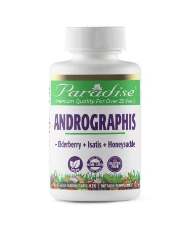 Paradise Herbs Ultimate Andrographis 60 Vegetarian Capsules