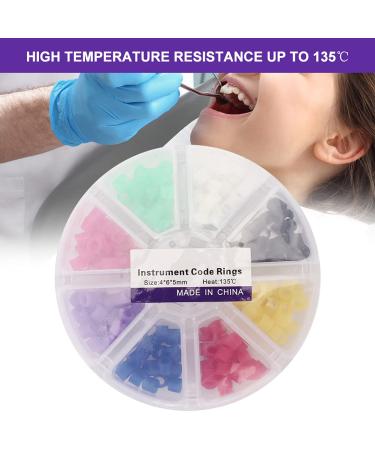 Dental Color Code Rings - 160pcs Silicone Orthodontic Instrument Rings in Carton - Buy Online on GoSupps.com