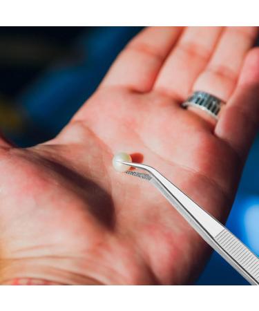 Precision Tweezers Stainless Steel Straight Tweezers Electronic Repair Tweezers Pliers Point-Tip Precision Tweezers for Ingrown Hair for Eyebrow Grooming and Ingrown Hair Removal Curved - Buy Online on GoSupps.com