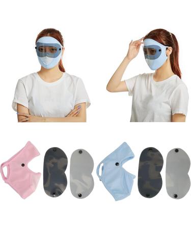 Tinted Moisturizers Multifunctional Ice Silk UV Protection Face Veil Womens Sunscreen Face Veil 4 Pcs Full Face Shield for Hiking Tinted Moisturizers - Buy Online on GoSupps.com