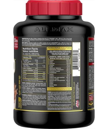 ALLMAX Nutrition - HEXAPRO - Ultra-Premium - 6 Matrices - Sustained-Release Protein Matrix - Chocolate - 5 Pound Chocolate 2.26 kg (Pack of 1) - Buy Online on GoSupps.com