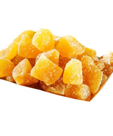 Schrader Candied Ginger - Soft & Spicy Ginger Pieces in Sugar Glaze | 200g - International Shipping Available - Buy Online on GoSupps.com