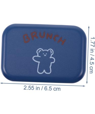 Partykindom 4ST Colored Contact Lens Containers & Portable Glasses Case - Travel-Friendly Cosmetic Storage - Buy Online on GoSupps.com