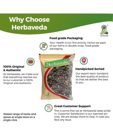 ORGANIZE AOZA Herbaveda Dried Juniper Berry 100g Imported - Buy Online on GoSupps.com